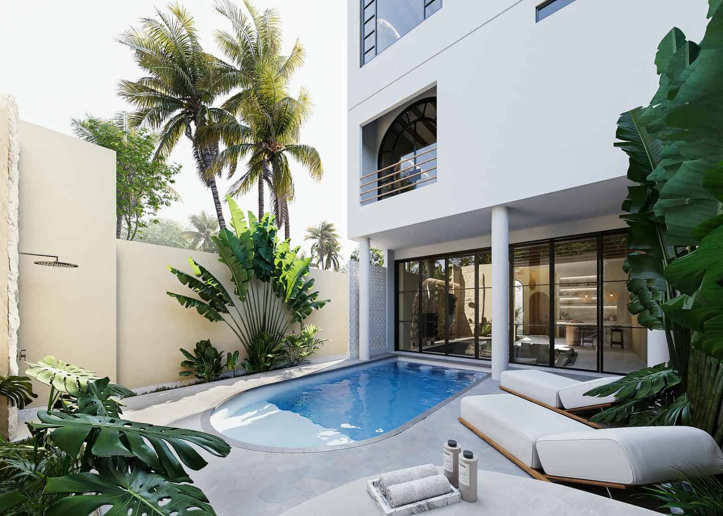 OCEAN VIEW 3 BEDROOM VILLA FOR SALE FREEHOLD / 71 YEARS LEASEHOLD IN BINGIN BE-1335 